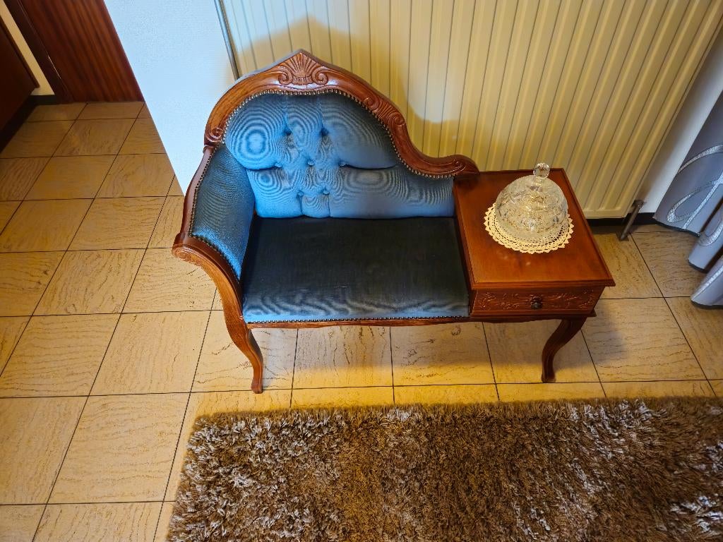 Vintage telefoonbankje, Antiek en Kunst, Ophalen