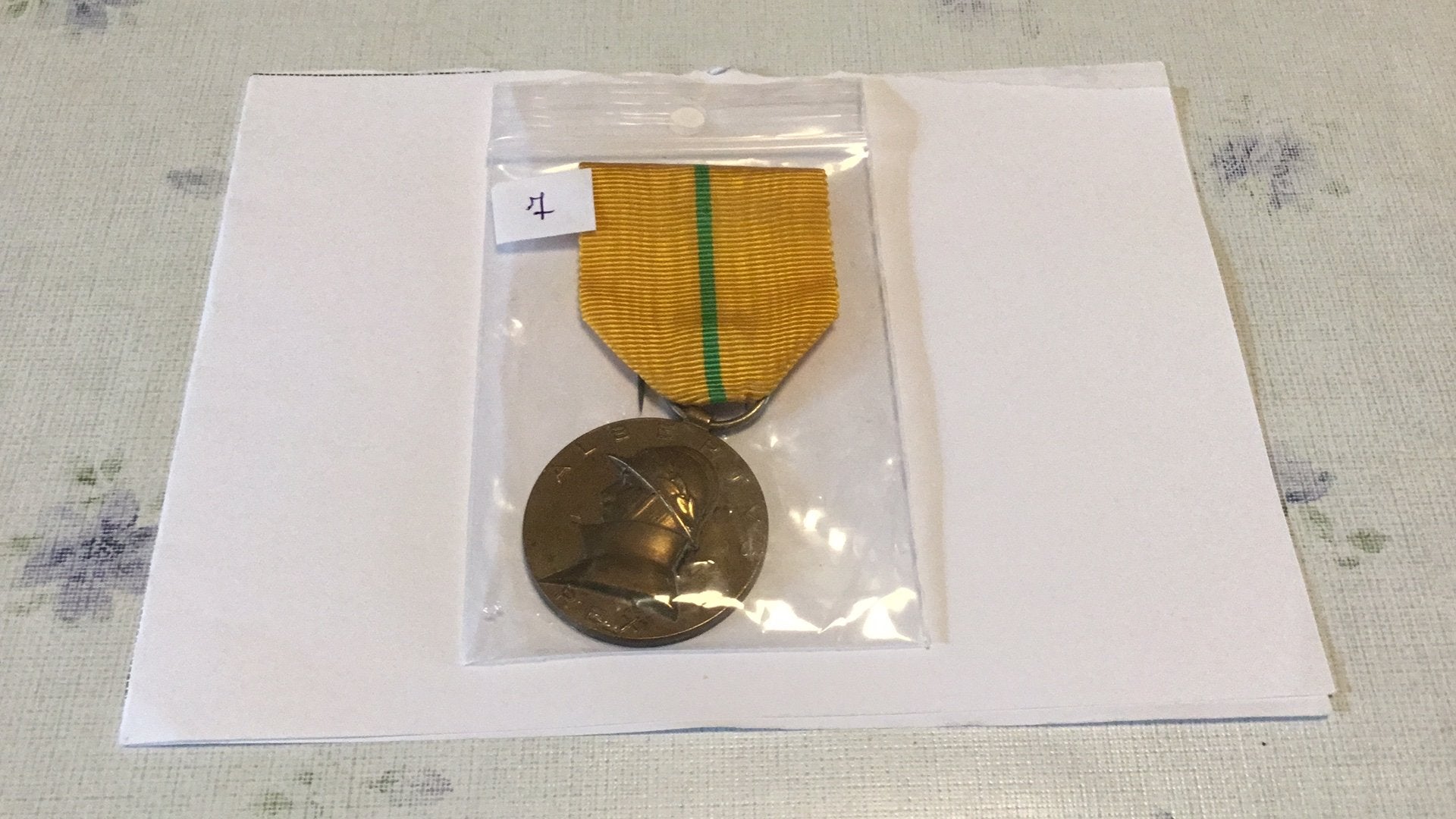 Medaille van Albert l, Enlèvement ou Envoi