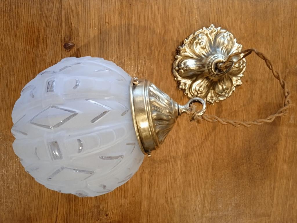 Lampe art déco année 1930, Enlèvement