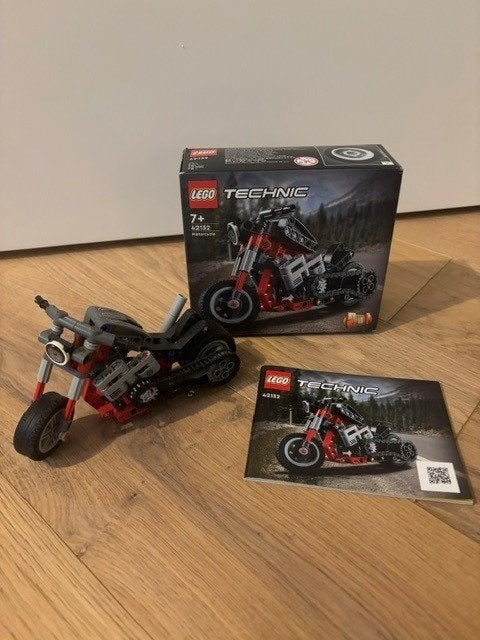 LEGO Technic 42132 Motocyclette, Enlèvement ou Envoi, Lego, Ensemble complet, Utilisé