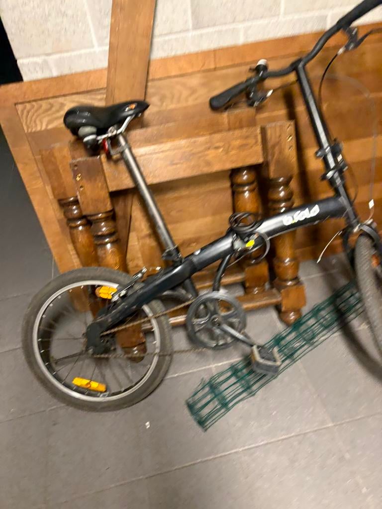 Vouw fiets, Fietsen en Brommers, Fietsen | Vouwfietsen, Ophalen, Gebruikt, Deels opvouwbaar, 20 inch of meer