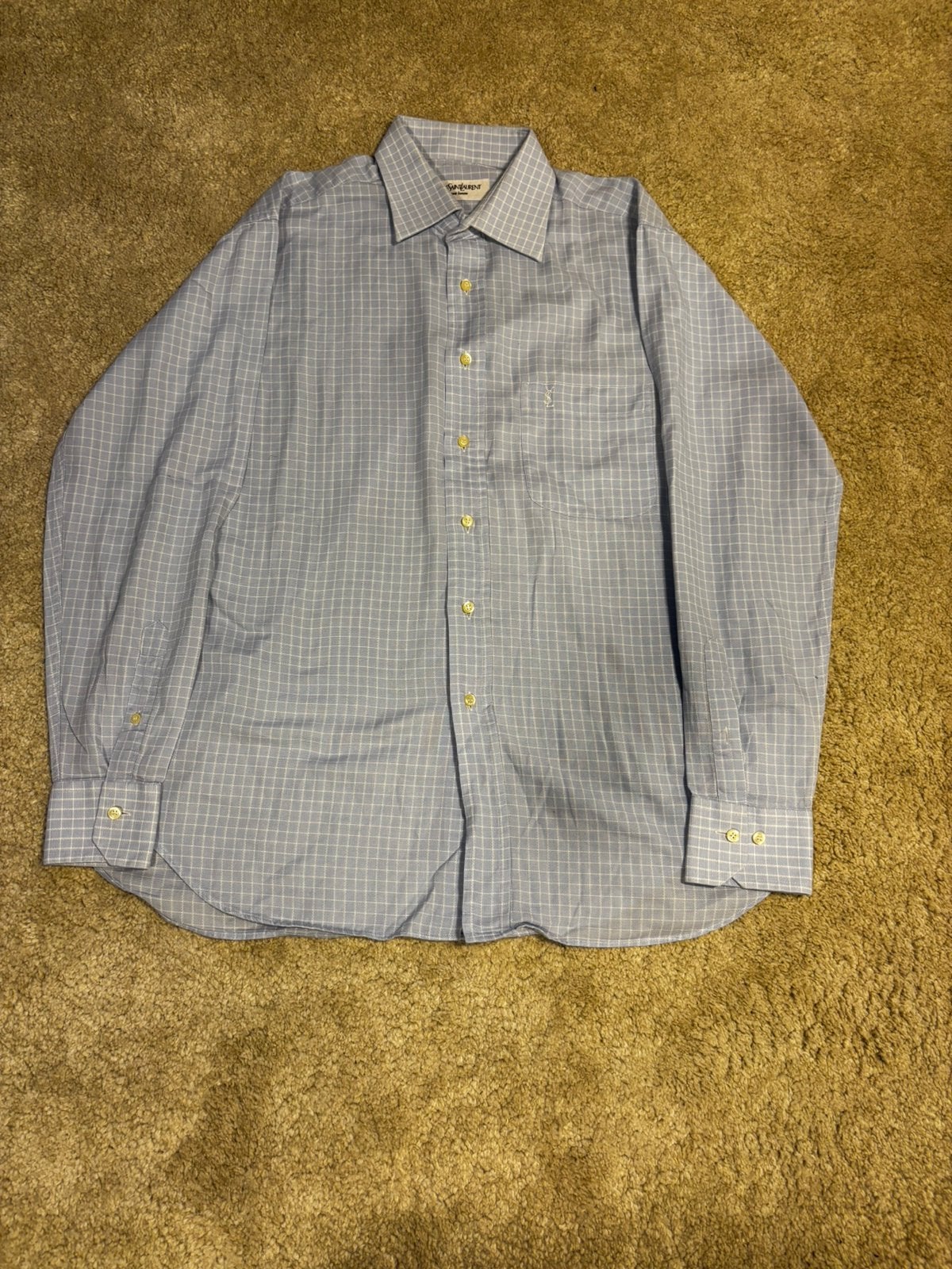 Yves Saint Laurent, Envoi, Comme neuf, Tour de cou 38 (S) ou plus petit