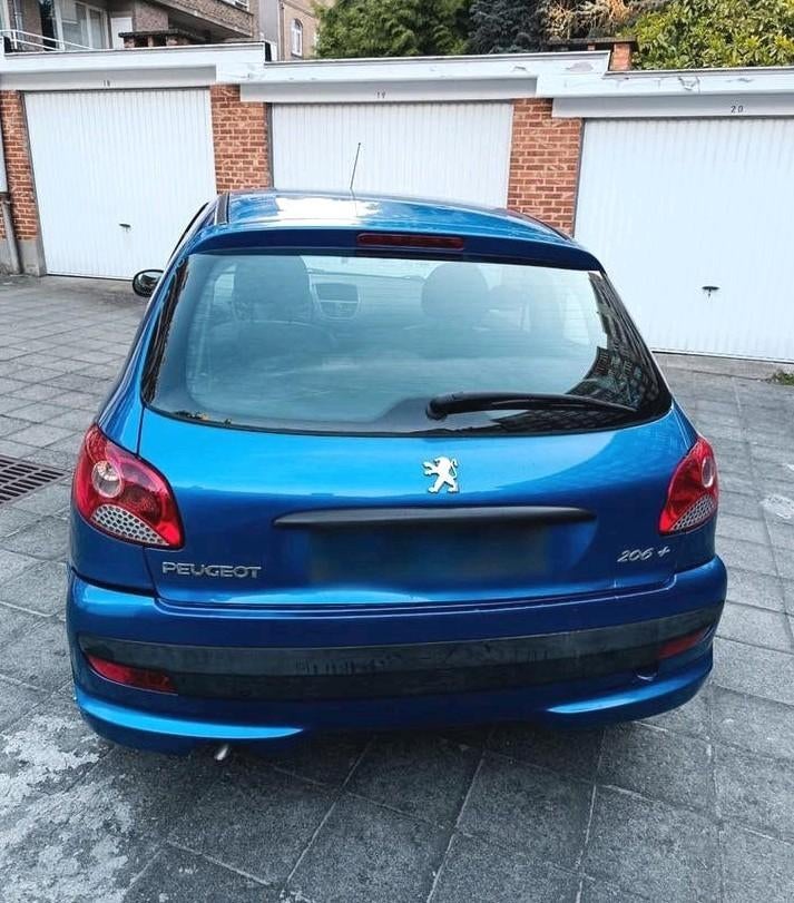 Peugeot 206+ 1.1 benzine 105km, MET keuring, Voorwielaandrijving, 4 cilinders, Blauw, Particulier