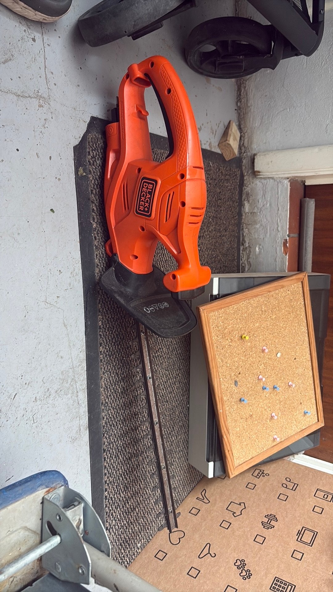 Heggenschaar, Ophalen, Gebruikt, Elektrisch