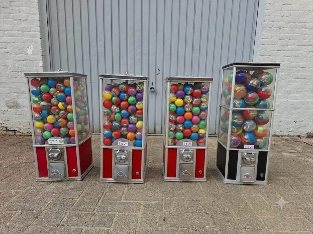 Beaver Capsule ballen automaat, Verzamelen, Automaten | Overige, Gebruikt, Ophalen of Verzenden