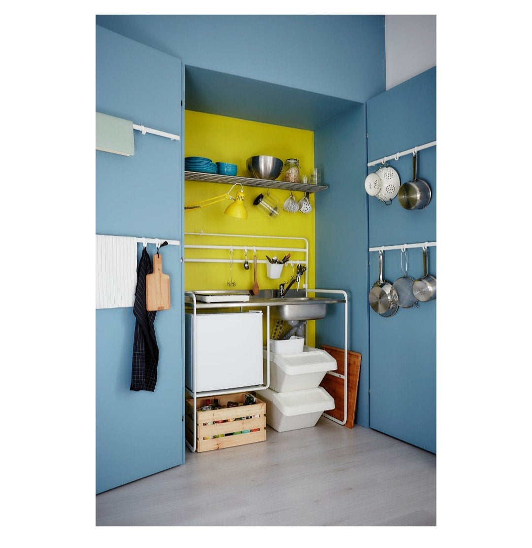 Sunnersta Ikea Kitchenette, Maison & Meubles, Cuisine | Cuisines complètes, Acier ou Inox, Enlèvement, Utilisé, Autres types