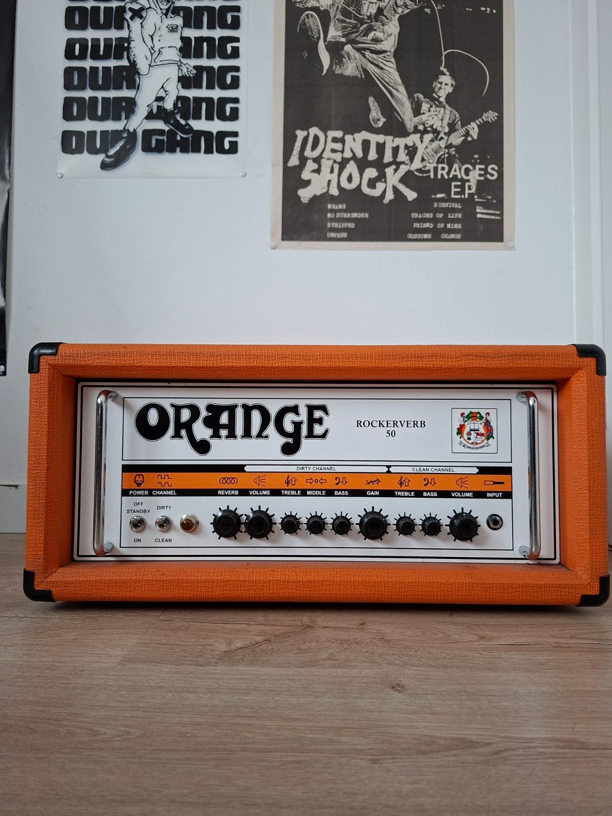 Orange Rockerverb 50W, Musique & Instruments, Enlèvement, Comme neuf, Guitare, 50 à 100 watts