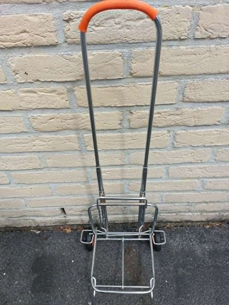 Trolly helemaal plooibaar,bagage,camping,reis,boo, Enlèvement, Comme neuf