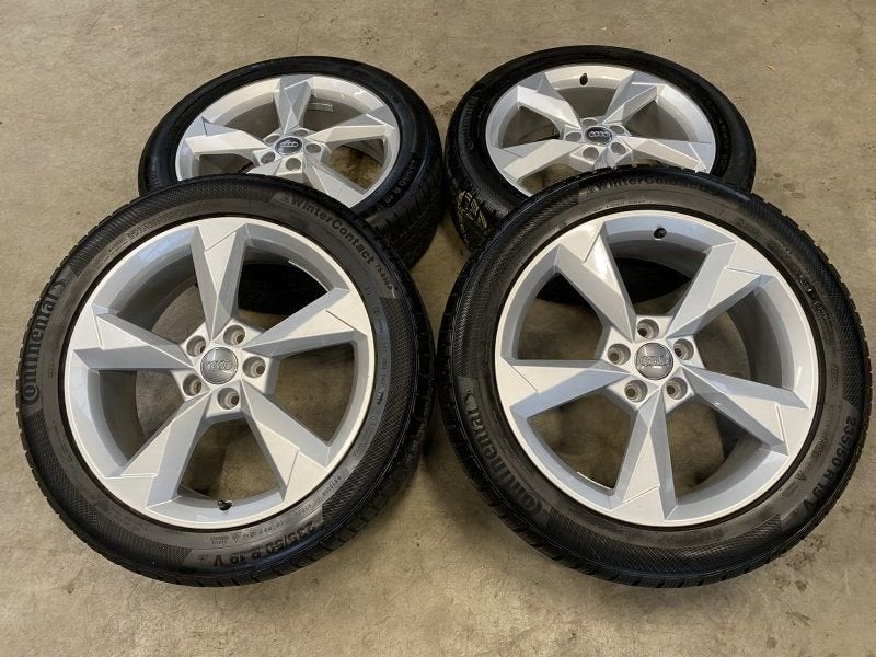 19 inch originele velgen + winterbanden Audi Q3 235 50 19 83, Pneus et Jantes, Pneus hiver, -, 19 pouces