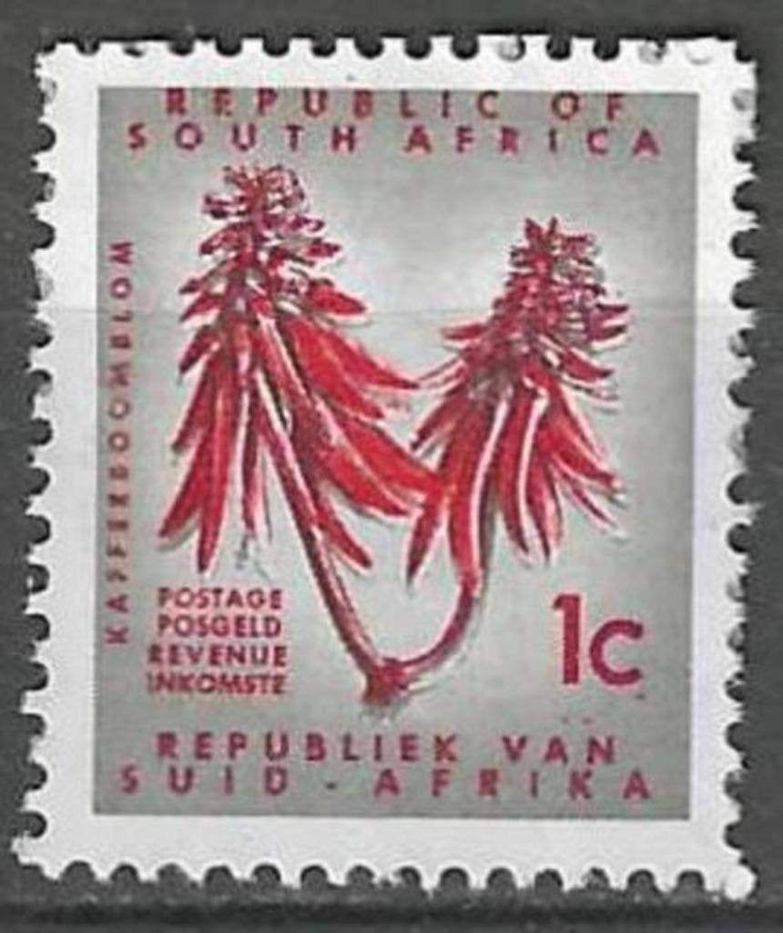Zuid-Afrika 1962/1963 - Yvert 265 - Flora en Fauna (ZG), Postzegels en Munten, Verzenden, Zuid-Afrika, Postfris