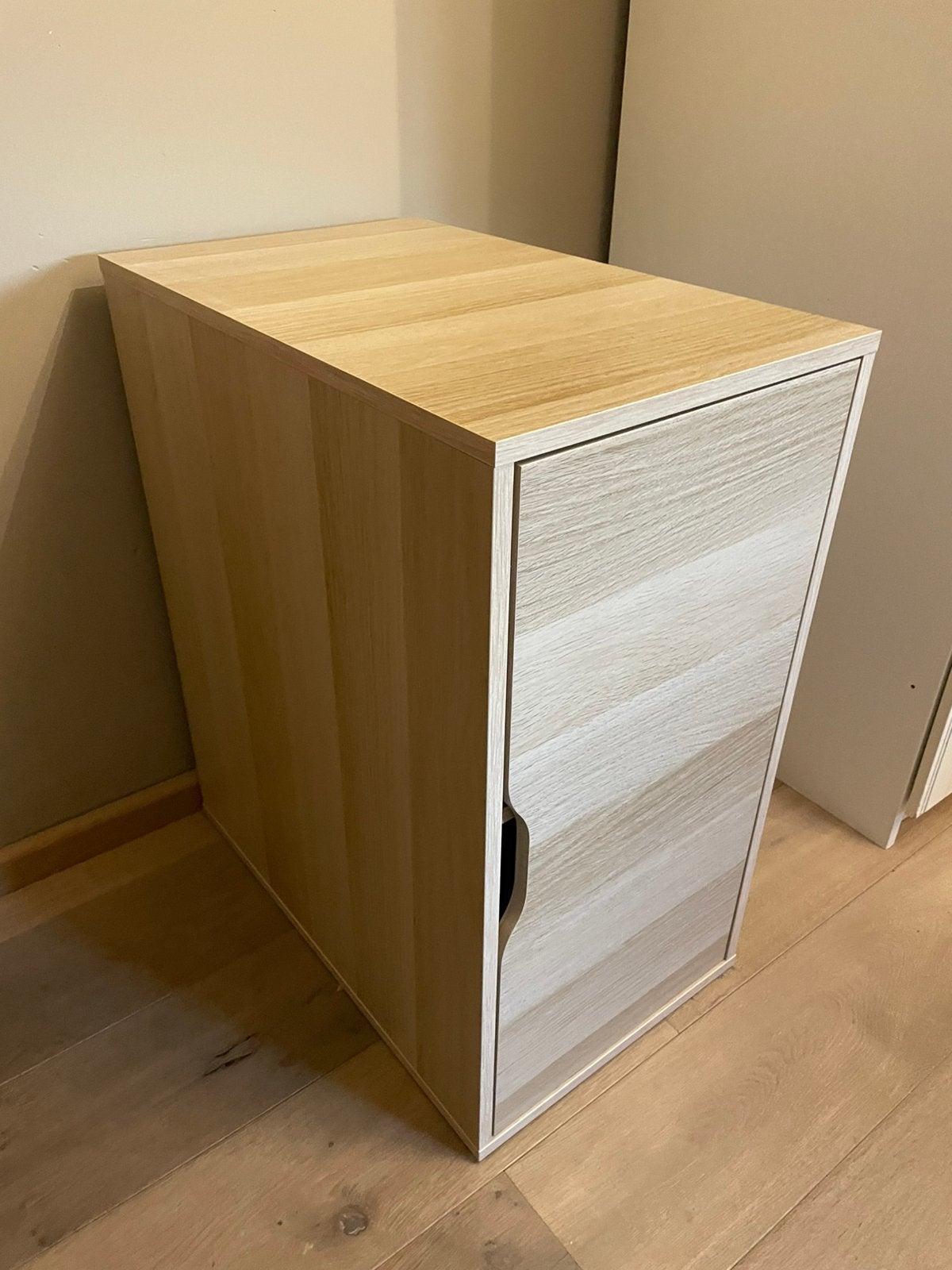 Bureaukast ikea licht eik, Huis en Inrichting, Ophalen, Zo goed als nieuw