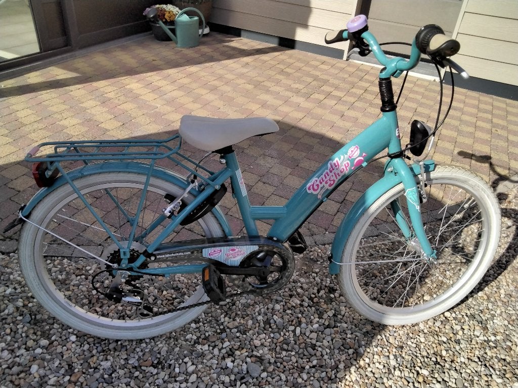 MEISJESFIETS BFK 22 IN H, Fietsen en Brommers, Ophalen, 22 inch, Velgrem, Zo goed als nieuw