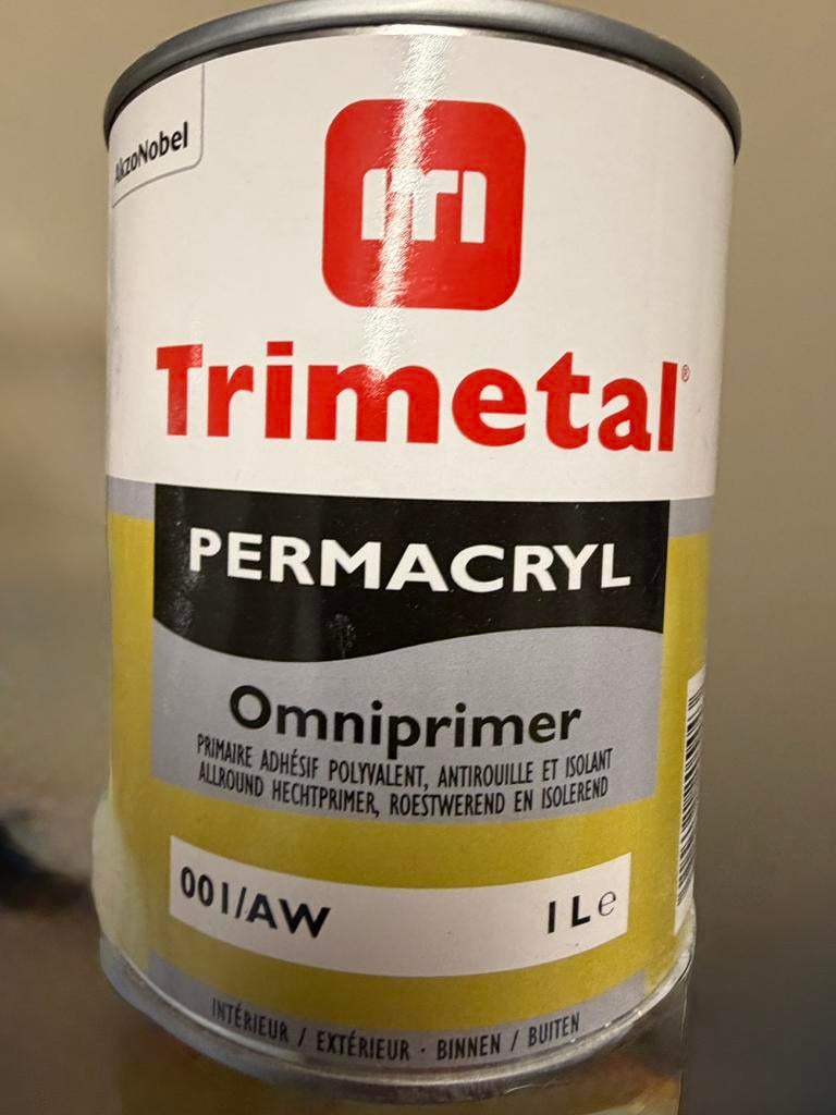 Verf omniprimer trimetal, Ophalen, Verf