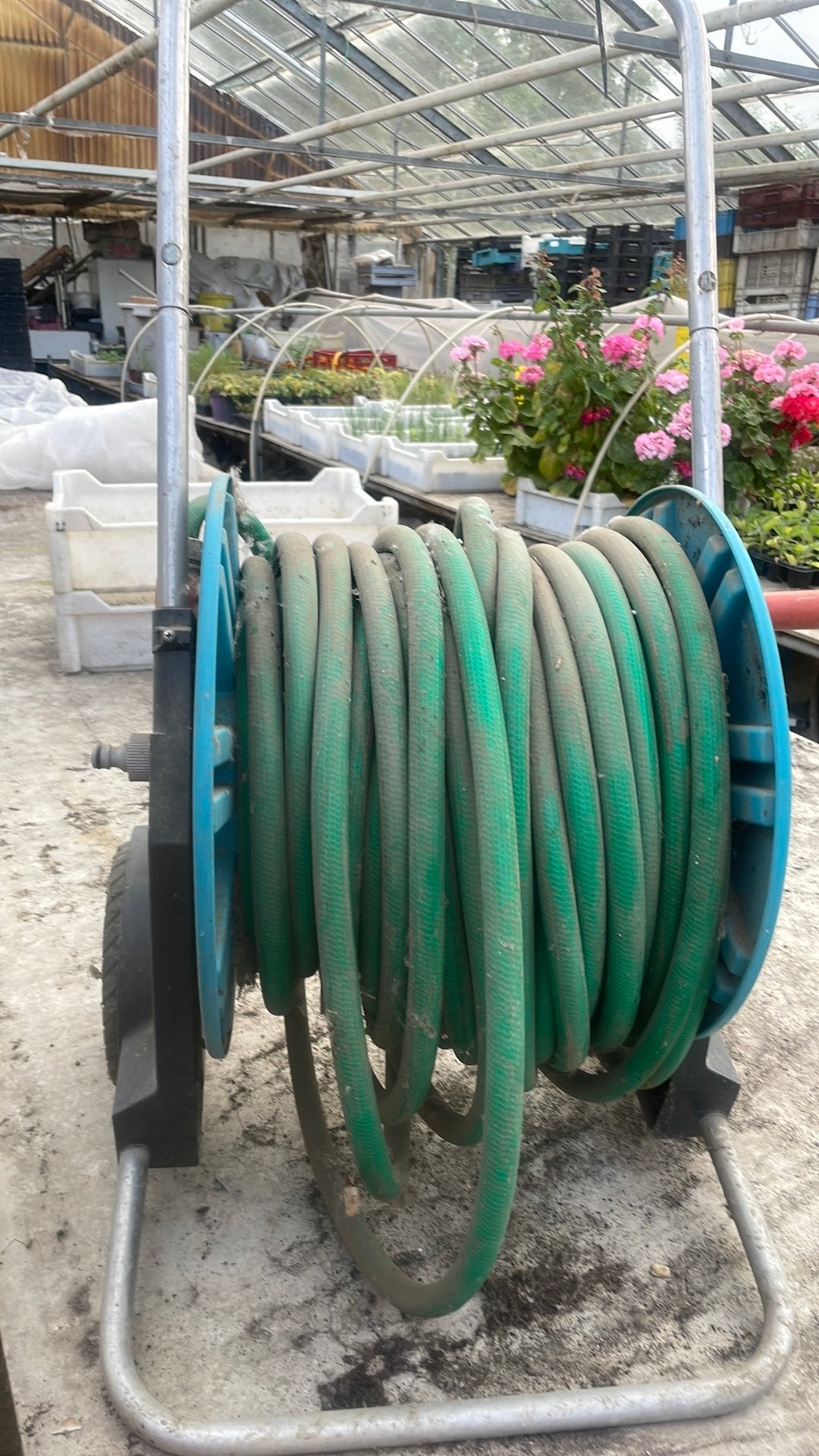 Tuinhaspel gardena, Tuin en Terras, Ophalen, Gebruikt, Tuinslang