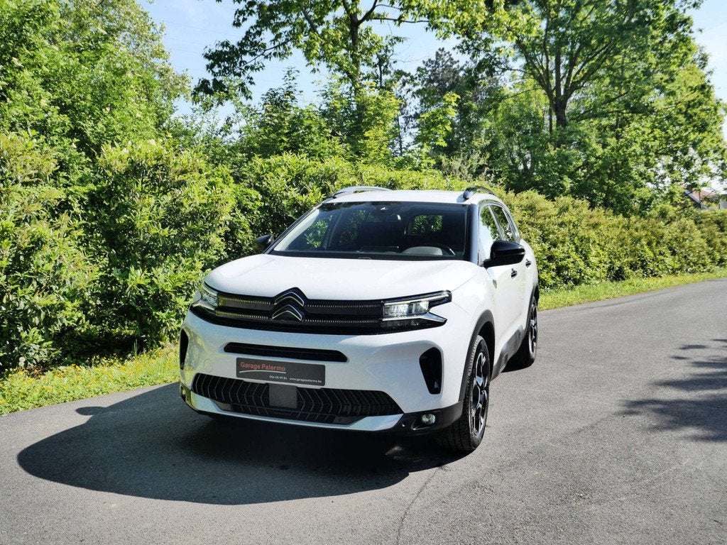 Citroën C5 Aircross MILD HYBRID MAX 145PK, GARANTIE TOT 4DE, Auto's, Gebruikt, Automatische klimaatregeling, Wit, Bedrijf