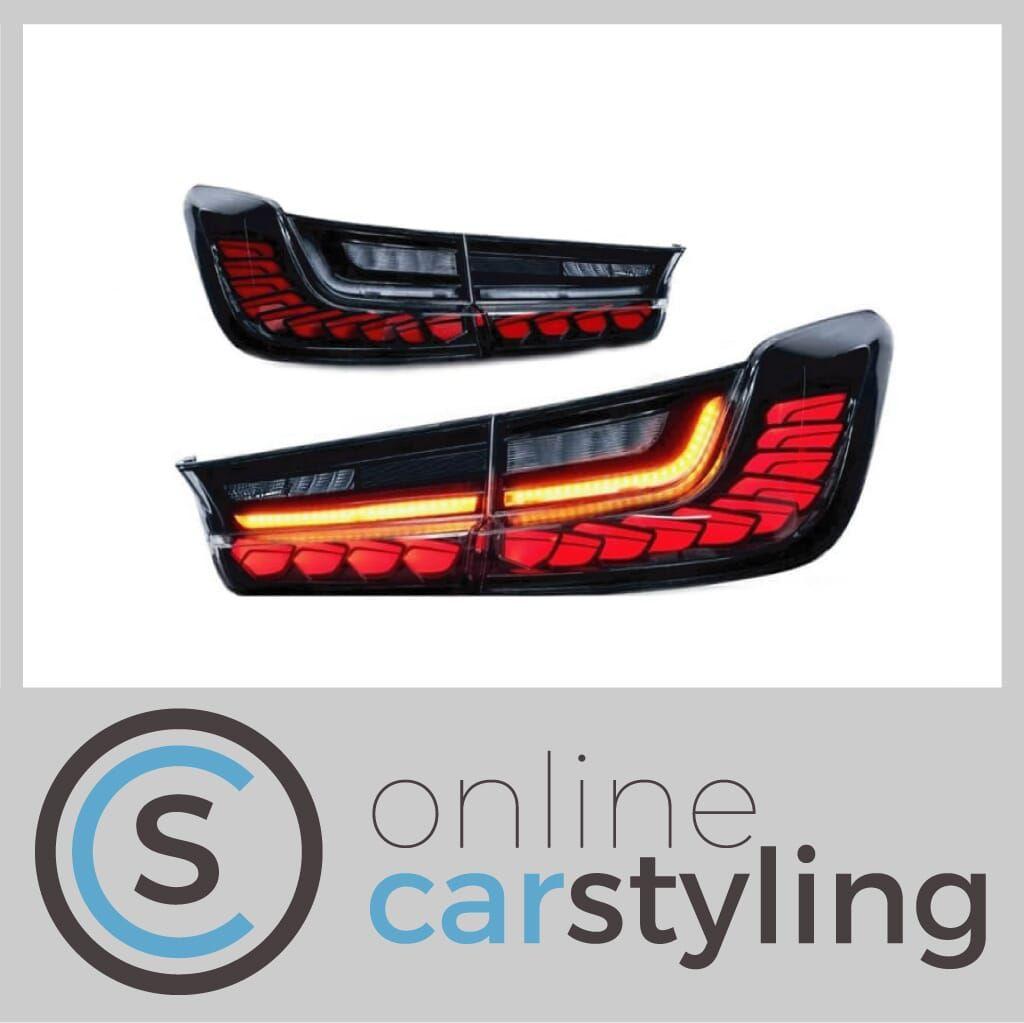 OLED Achterlichten BMW 3-Serie G20 Zwart Smoke, -, -, Nieuw, Ophalen of Verzenden