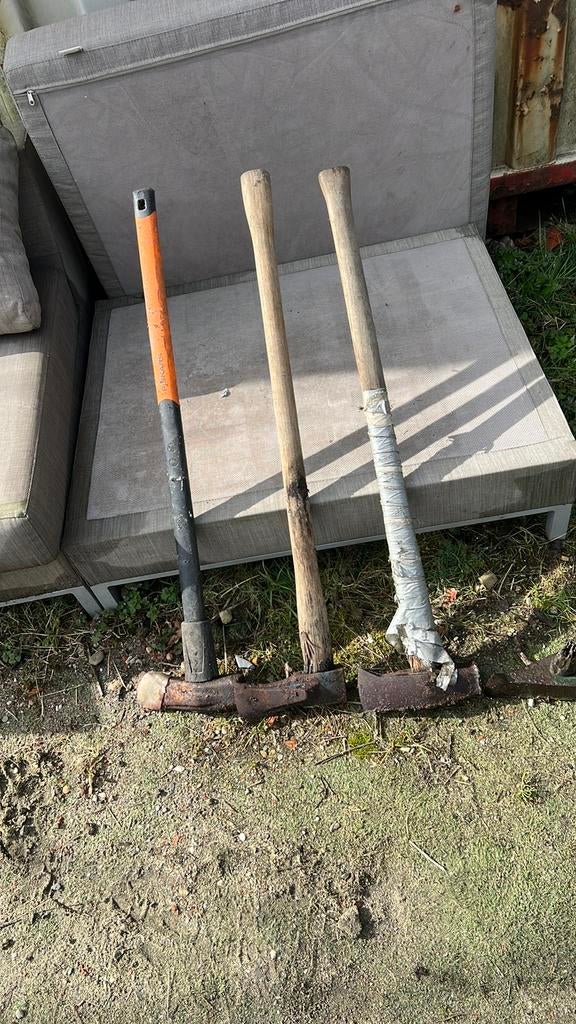 kloofbijl, Tuin en Terras, Hand-tuingereedschap, Ophalen, Gebruikt, Bijl