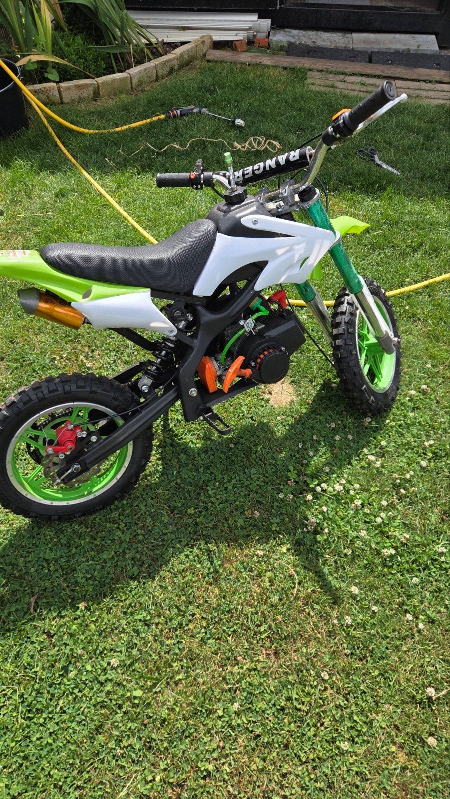 Dirtbike/pitbike 50cc 2t, Fietsen en Brommers, Ophalen, Dirtbike