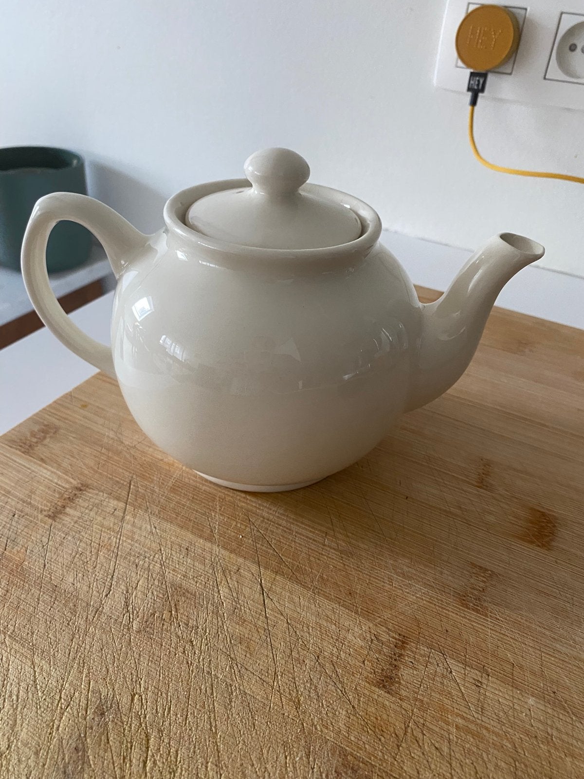 Theepot, Ophalen