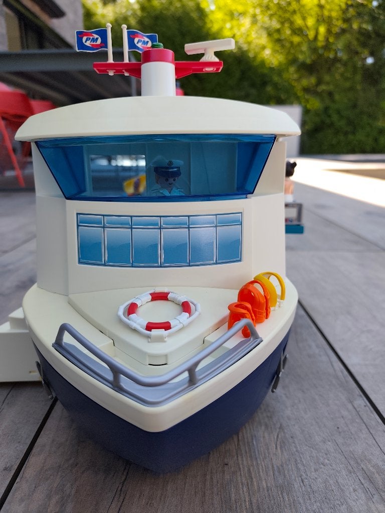 Playmobil bateau de croisière, Comme neuf, Bateau, Kit complet, Enlèvement