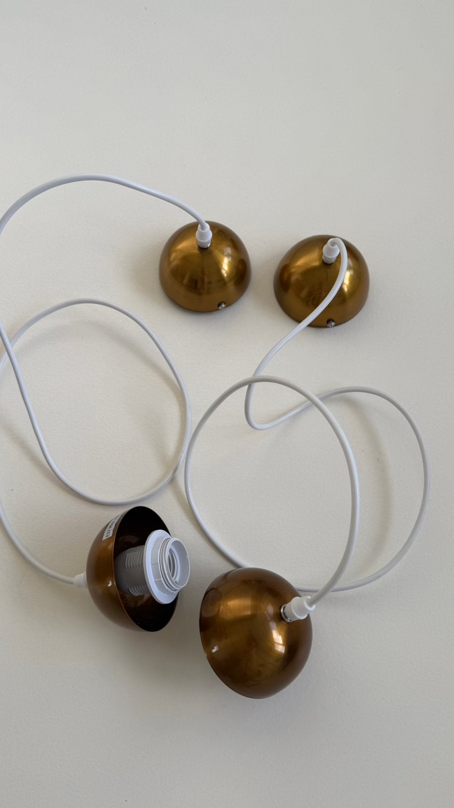 2 ophang kabels voir lusters, Ophalen, Nieuw