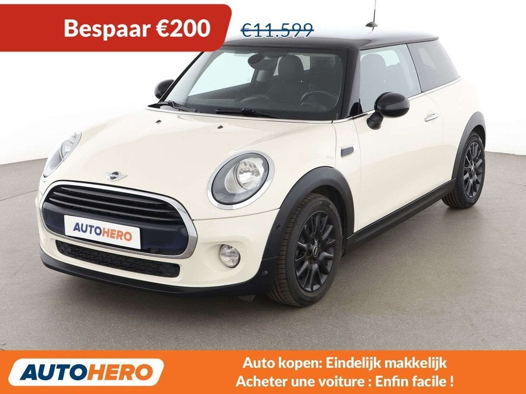 MINI Cooper Cooper (bj 2017), Auto's, Mini, Stof, 136 pk, Wit, Handgeschakeld