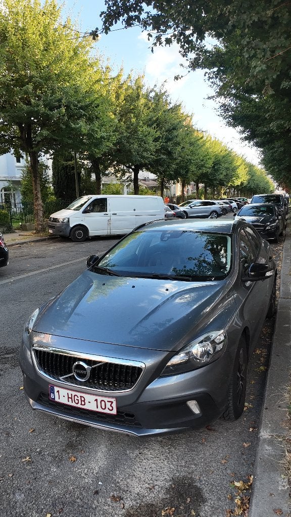 Volvo V40 Cross Country, Autos, Cuir, Argent ou Gris, Achat, Noir