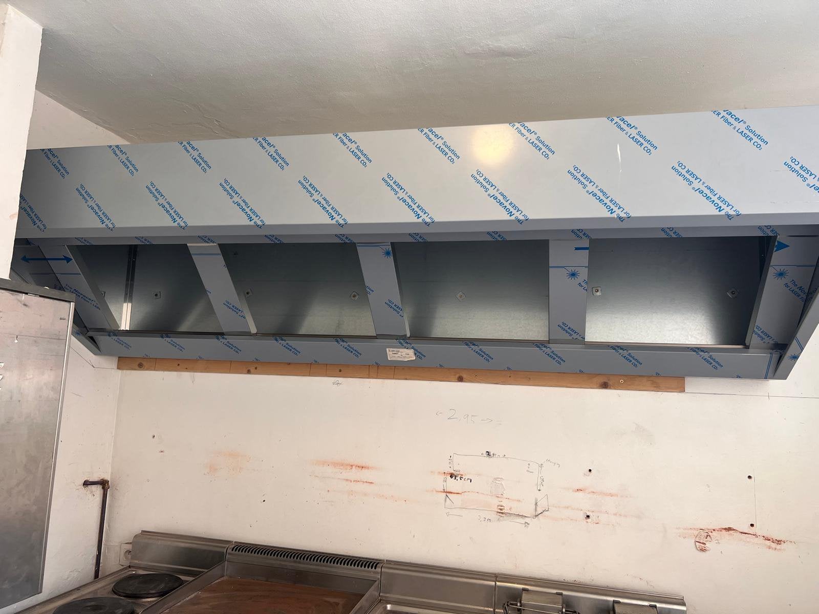 Nieuwe rvs afzuiging, Ophalen, Nieuw in verpakking, Meubilair