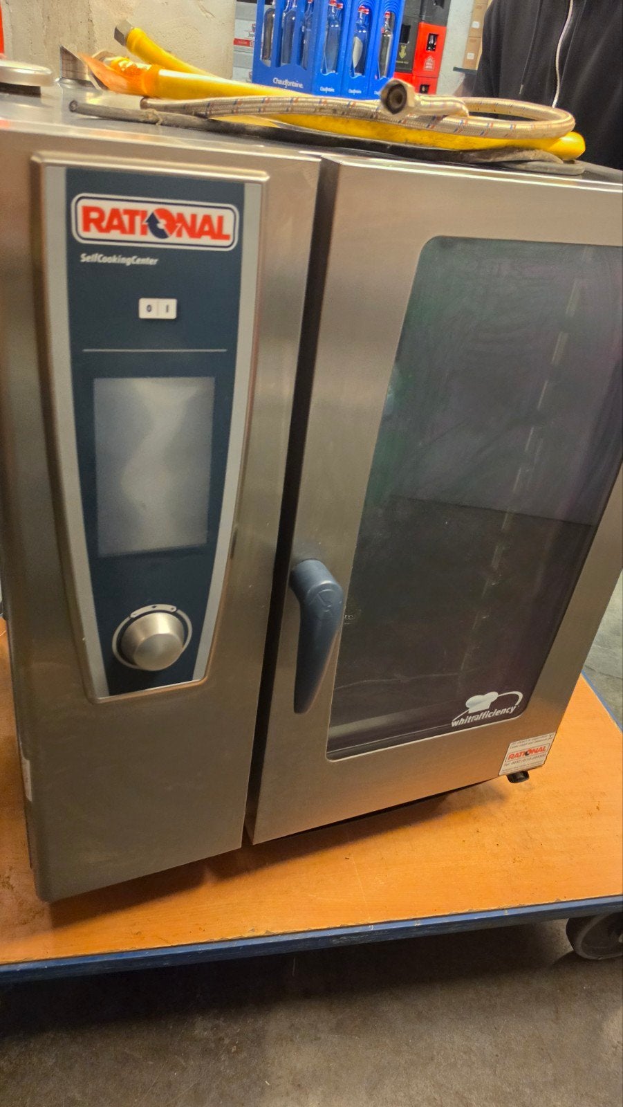 Rational SelfCookingCenter, Zakelijke goederen, Ophalen