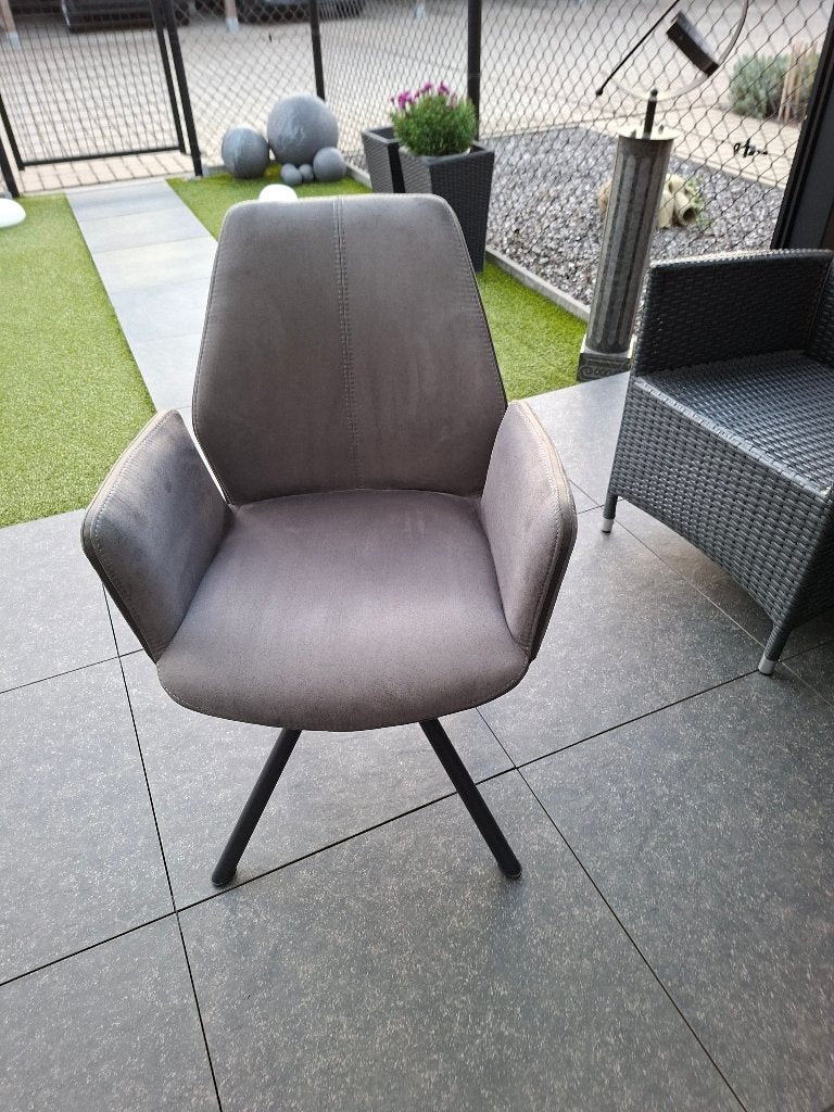 stoelen, Maison & Meubles, Gris, Enlèvement, Modern, Métal