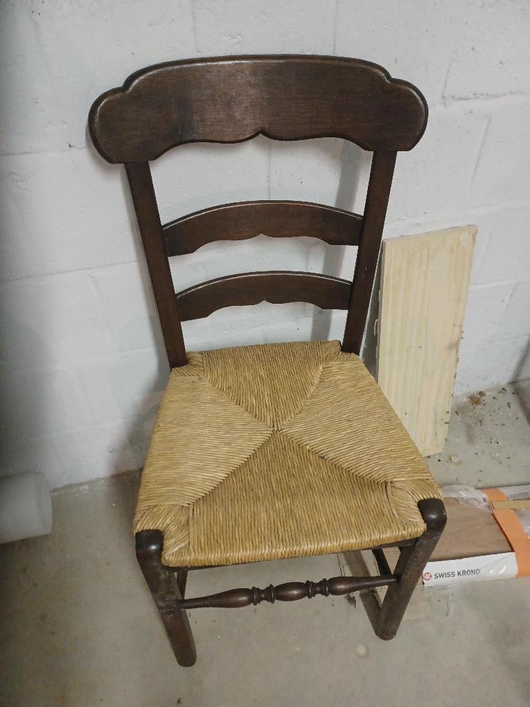 kerkstoel, Huis en Inrichting, Ophalen, Bruin, Kerkstoel, Hout