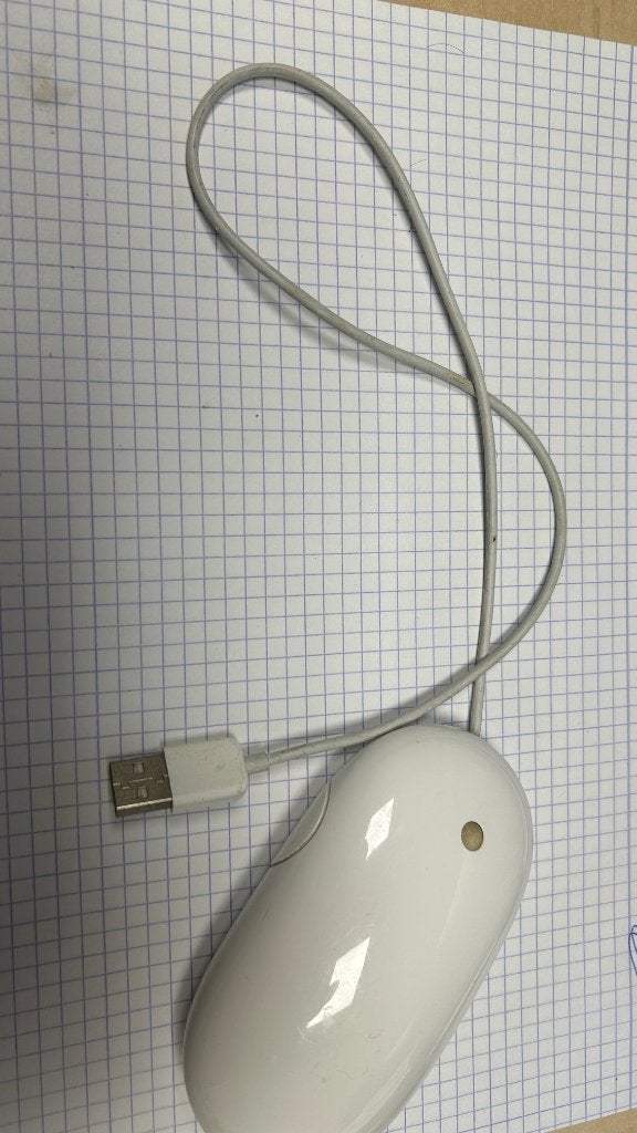 Apple muis A1152 met USB, Computers en Software, Muis, Gebruikt, Ophalen of Verzenden, Linkshandig
