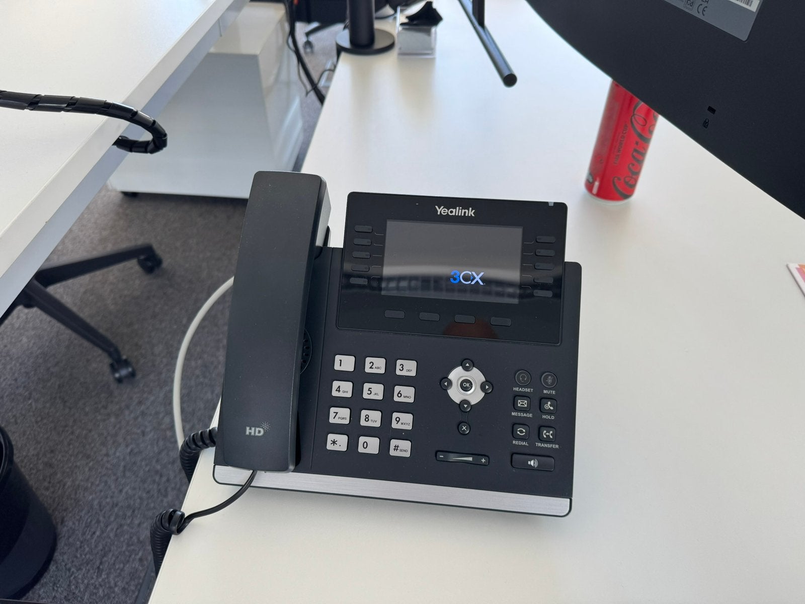 VOIP telefoon yealink SIP T46, Enlèvement ou Envoi, Comme neuf, Téléphone