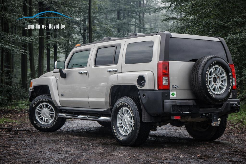 Hummer H3 3.5i 20V 4X4 / RIJBEWIJS B / LICHTE VRACHT / LPG, Auto's, Hummer, Automaat, https://public.car-pass.be/vhr/4116bc19-8195-424a-81f8-a638806eac0e