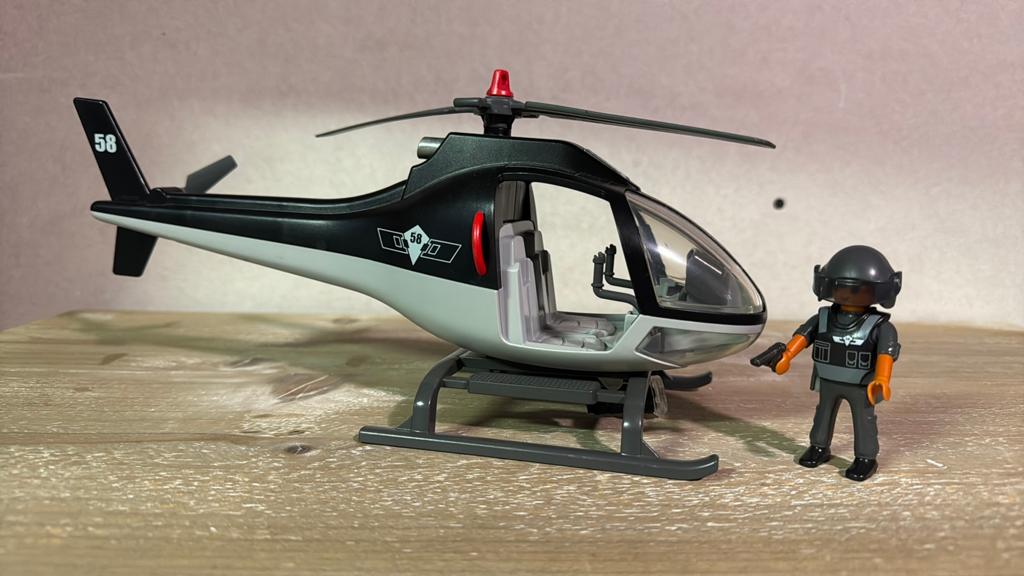 Helikopter playmobil, Ophalen, Zo goed als nieuw
