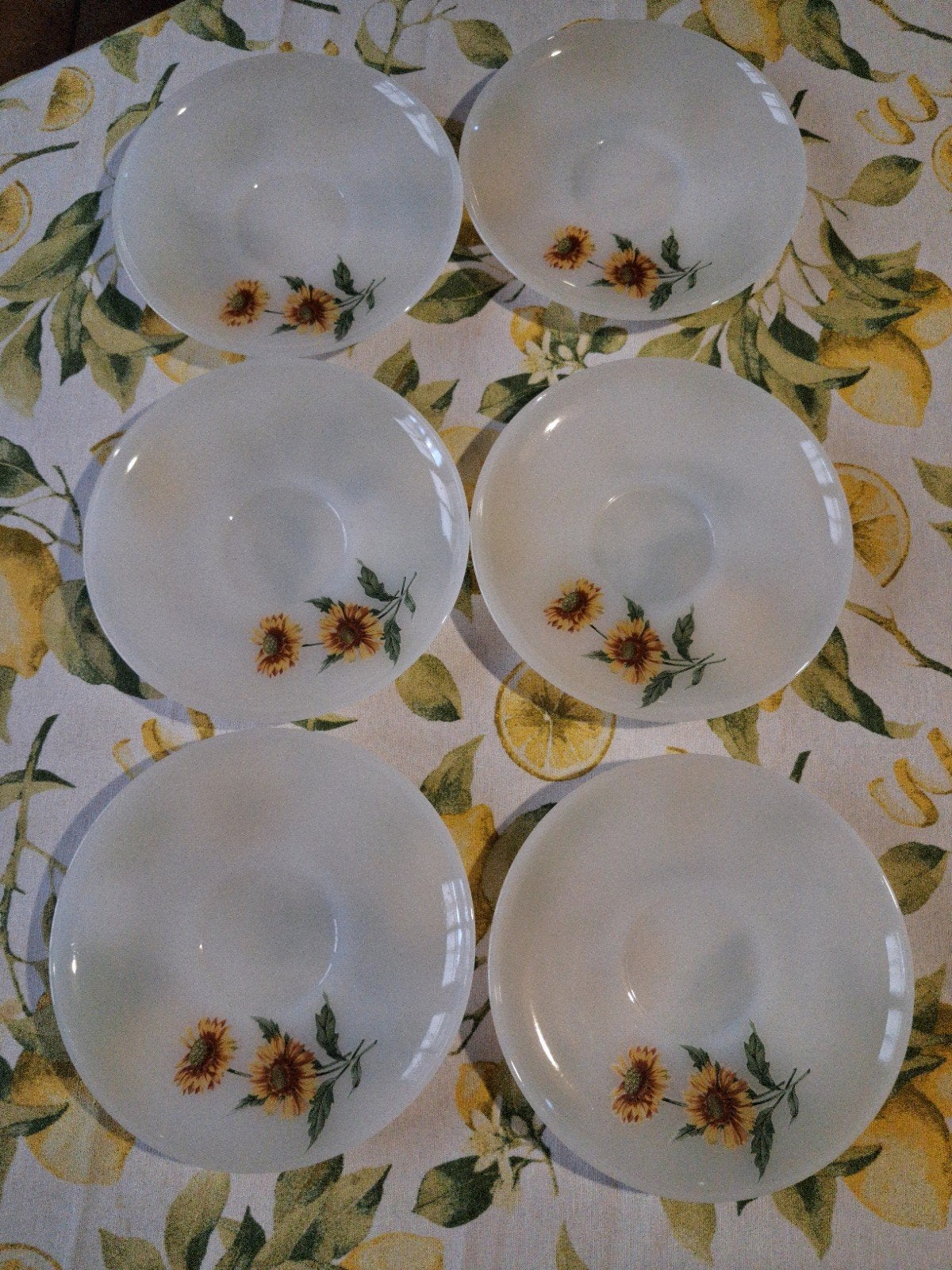 Assiettes à dessert, Enlèvement
