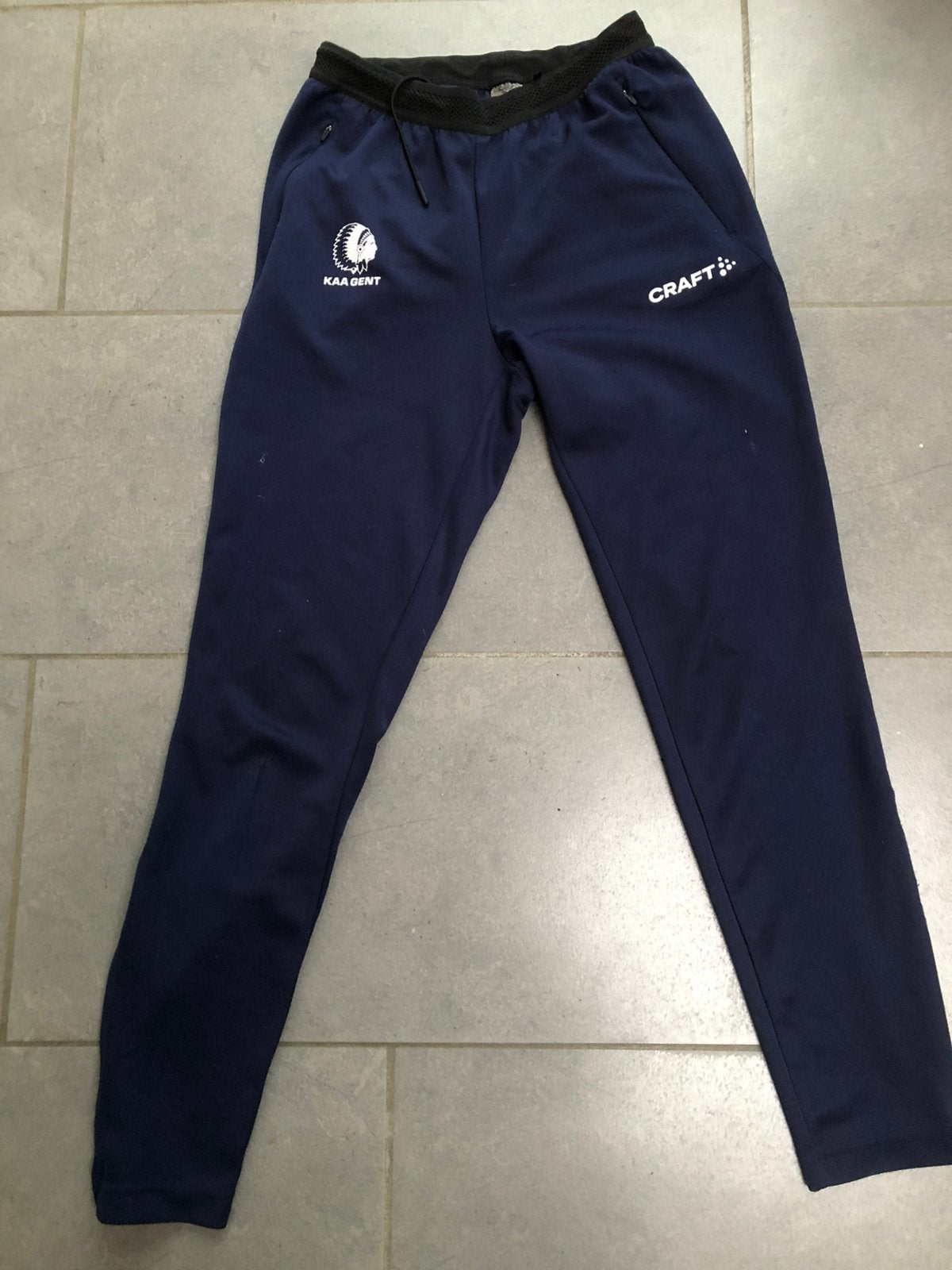 Training broek KAA Gent - femmes- maat S, Sport en Fitness, Voetbal, Maat S, Ophalen, Gebruikt, Clubaccessoires