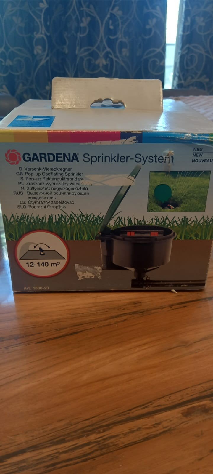 Arroseur oscillant encastré GARDENA R 140 — jusqu'à 140 m², Enlèvement