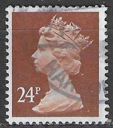 Groot-Brittannie 1991 - Yvert 1563 - Queen Elisabeth II (ST), Verzenden, Gestempeld