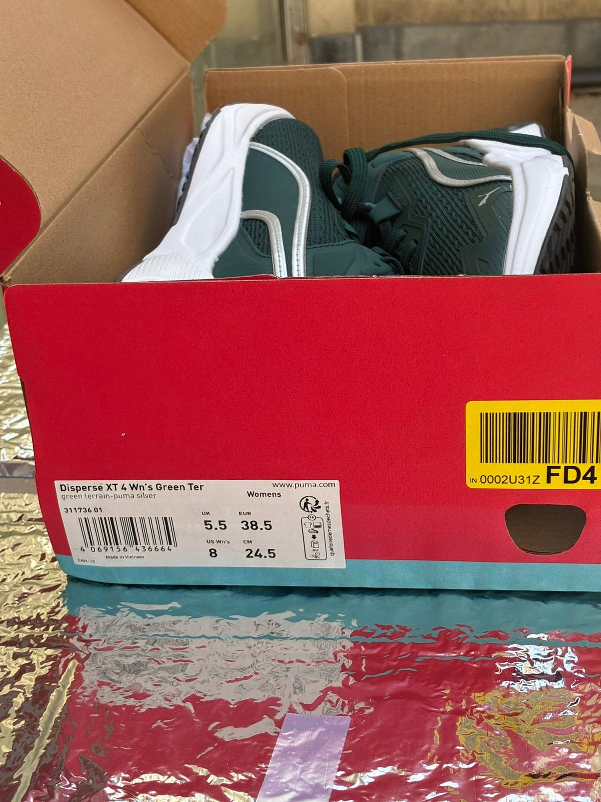 Nouvelles baskets vertes Puma XT 4 pour femmes, Neuf, Autres marques, Enlèvement ou Envoi, Autres types