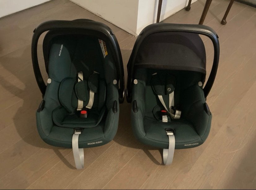 Maxi Cosi Cabriofix i-Size vert cendré (2), Enfants & Bébés, Jumeaux & Naissances multiples, Enlèvement ou Envoi, Utilisé