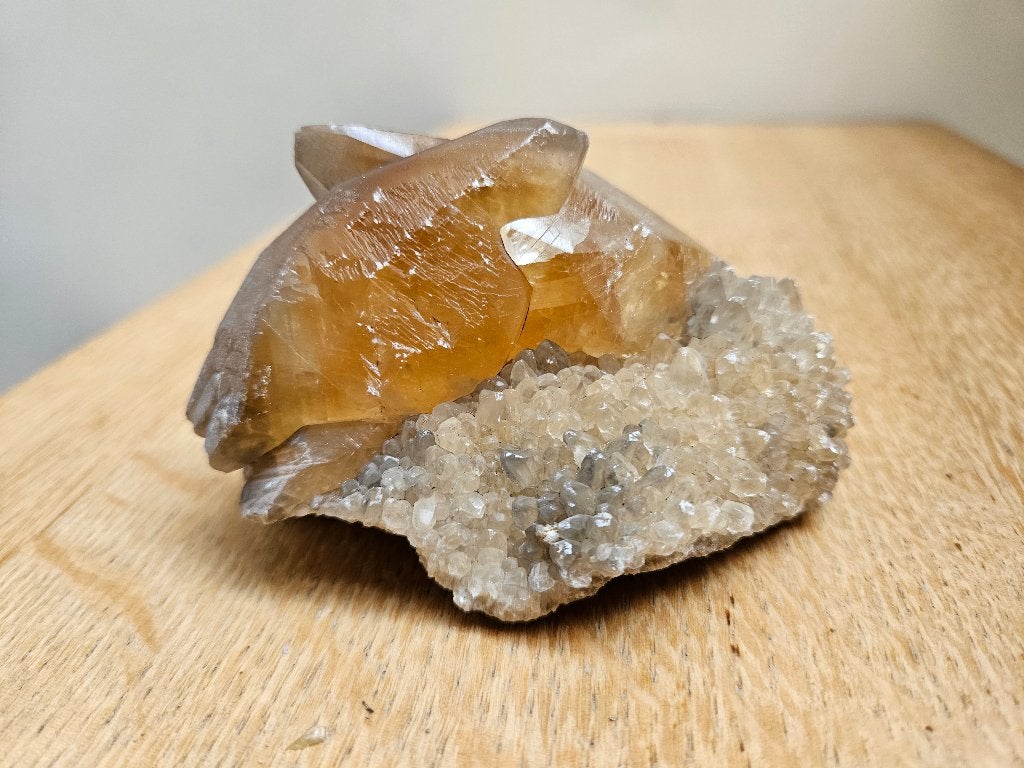 Calciet - Steengroeve LePoivre (Biesmerée - België), Ophalen of Verzenden