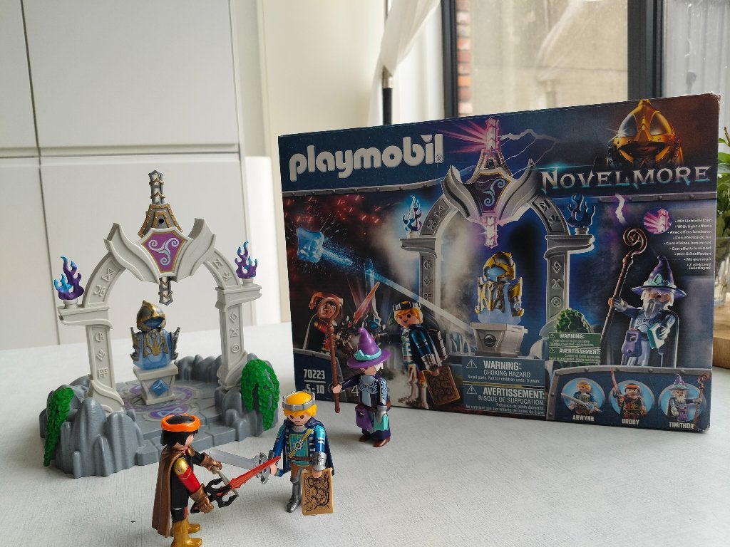 Playmobile Novelmore Tempel der Tijden 70223, Ophalen, Gebouw, Complete set, Zo goed als nieuw