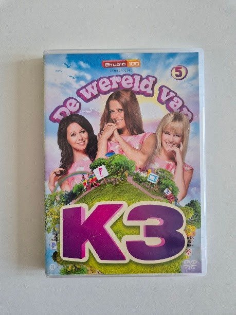 DVD - Studio 100 - De Wereld van K3 (Volume 5), Alle leeftijden, Overige genres, Ophalen of Verzenden, Zo goed als nieuw