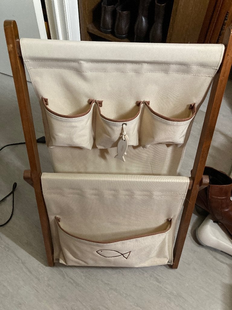 Porte journeaux, Huis en Inrichting, Woonaccessoires | Krantenbakken en Lectuurbakken, Ophalen, Inklapbaar, Bohemian, Zo goed als nieuw