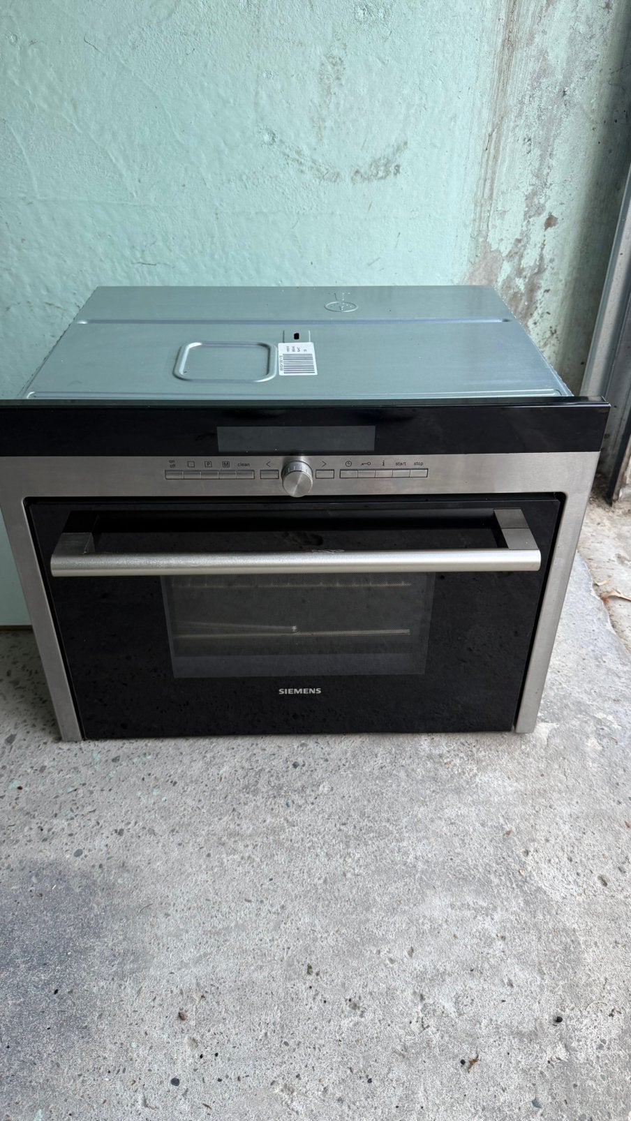 Siemens inbouwoven – 60 cm – RVS – werkend, Elektronische apparatuur, Ophalen, Siemens