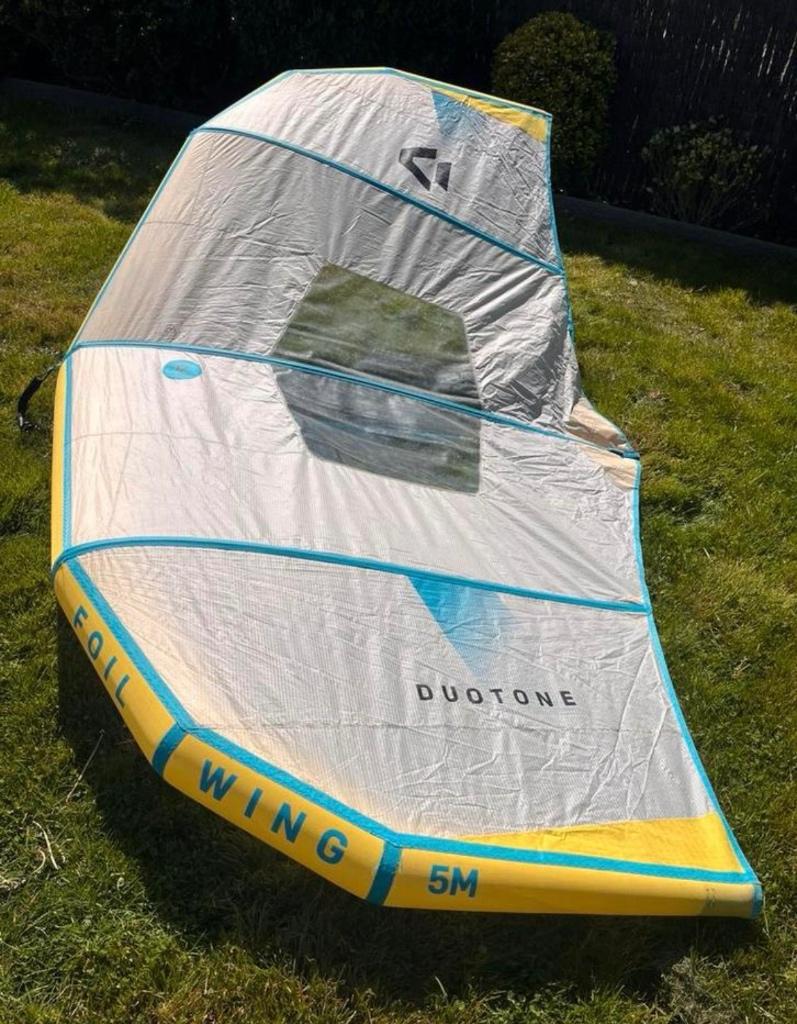 Duotone Wing 5m, Watersport en Boten, Ophalen, Gebruikt, Wingsurf-wing