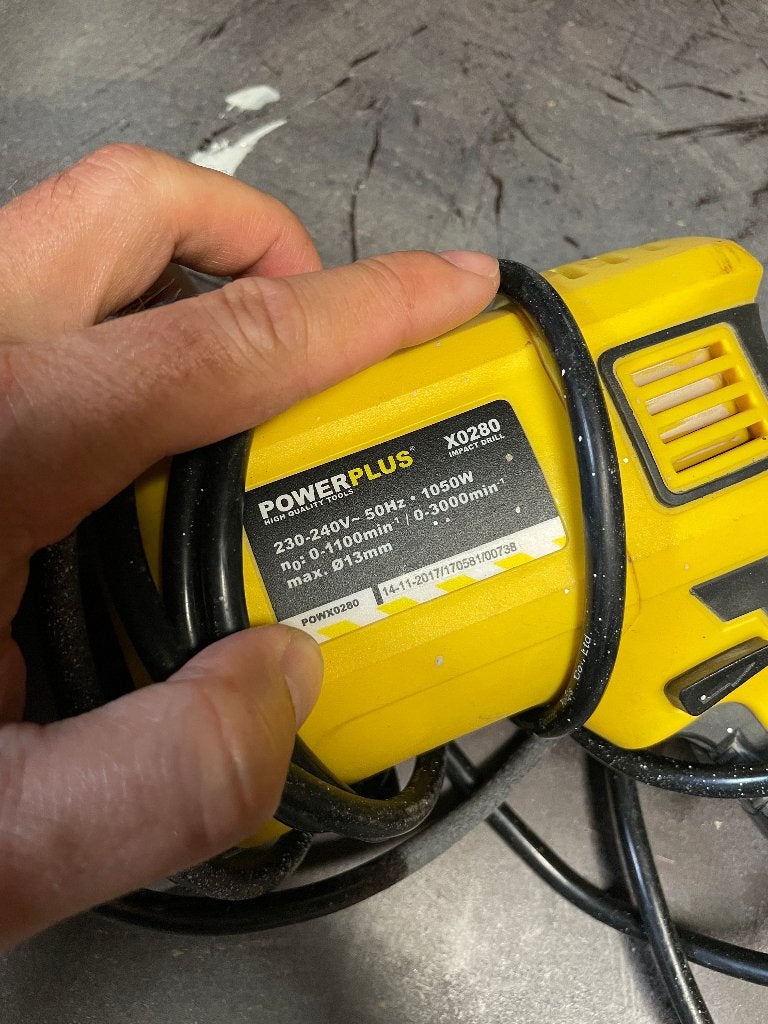 klopboormachine, Doe-het-zelf en Bouw, Ophalen, Zo goed als nieuw, 600 watt of meer, Klopboormechanisme
