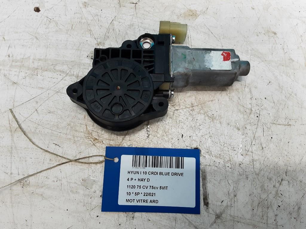 MOTEUR LEVE VITRE ELECTRIQUE ARRIÈRE DROIT i10 (F5), Autos : Pièces & Accessoires, Carrosserie & Tôlerie, Hyundai, Arrière, Droite