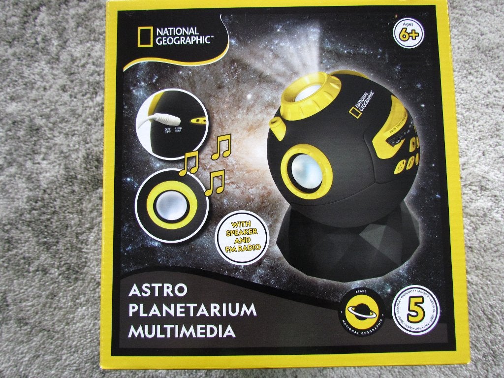 Astro Planétarium multimédia par National Geographic, Enlèvement, Comme neuf
